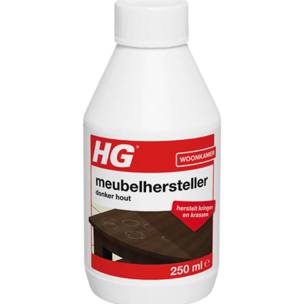 Vloer & Meubels<HG Meubelhersteller Donker Hout 250 ml