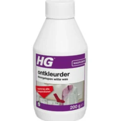 Textiel & Leerverf<HG Ontkleurder Doorgelopen Witte Was 200 gr