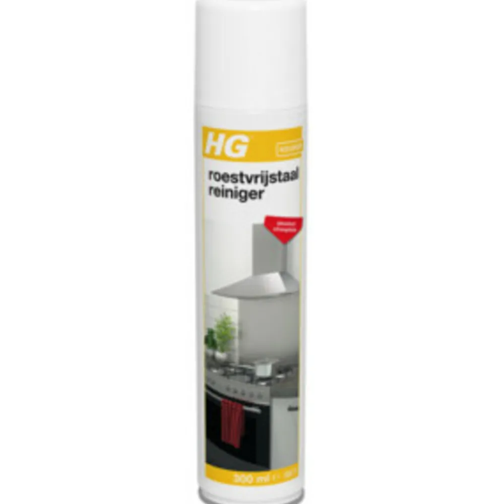 Speciaal Reinigers<HG Roestvrijstaal Reiniger 300 ml