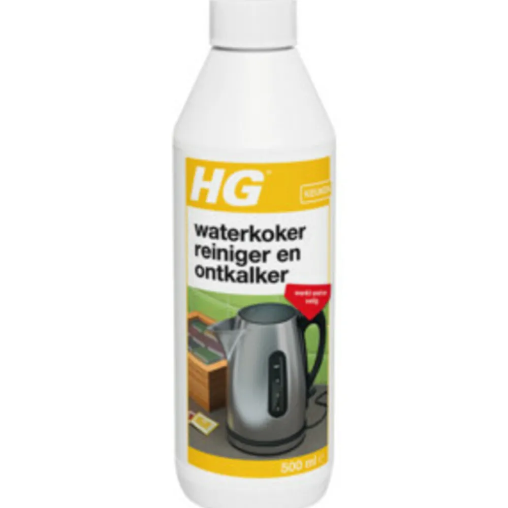 Waterkokerreiniger En -ontkalker 500 ml^HG Discount