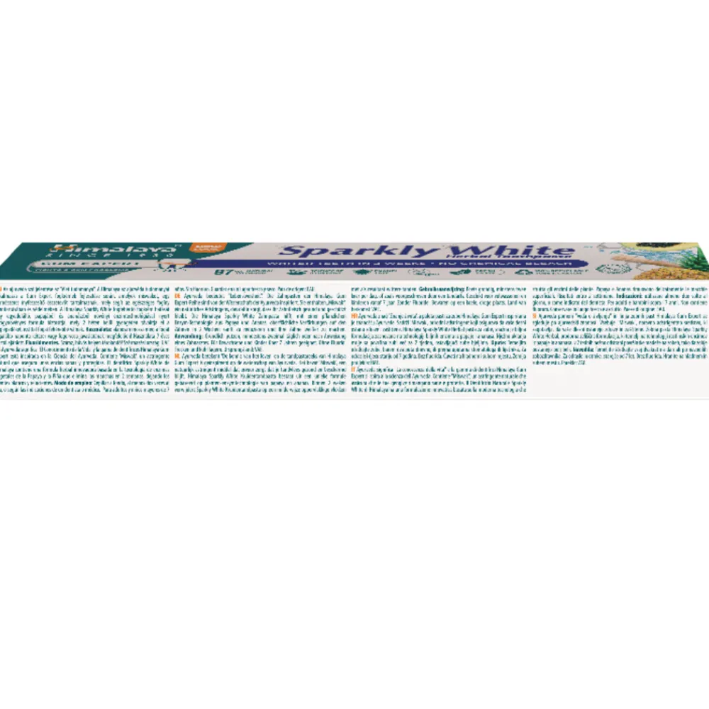 Spoelen & Poetsen<Himalaya Herbals Kruidentandpasta Sparkly White 75 ml
