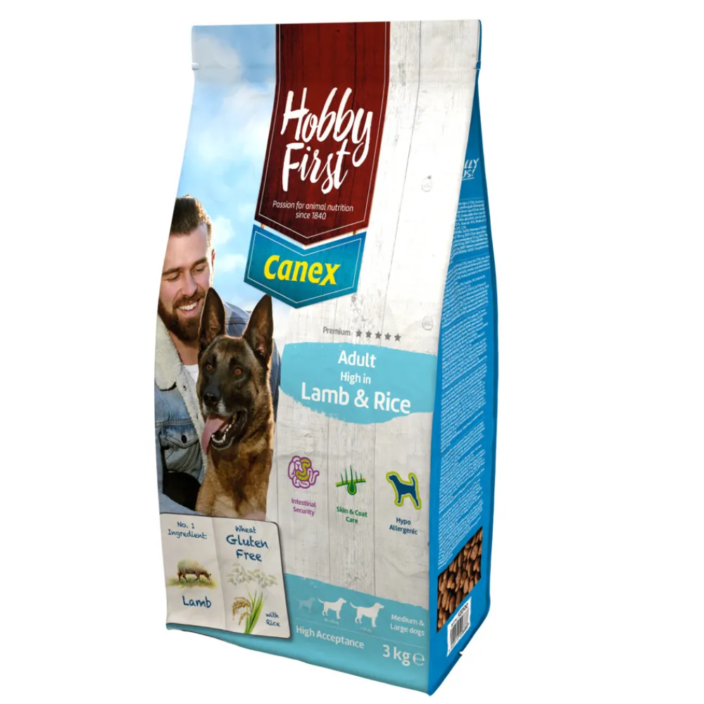 Adult Hondenvoer Lamb & Rice 3 kg^HobbyFirst Canex New