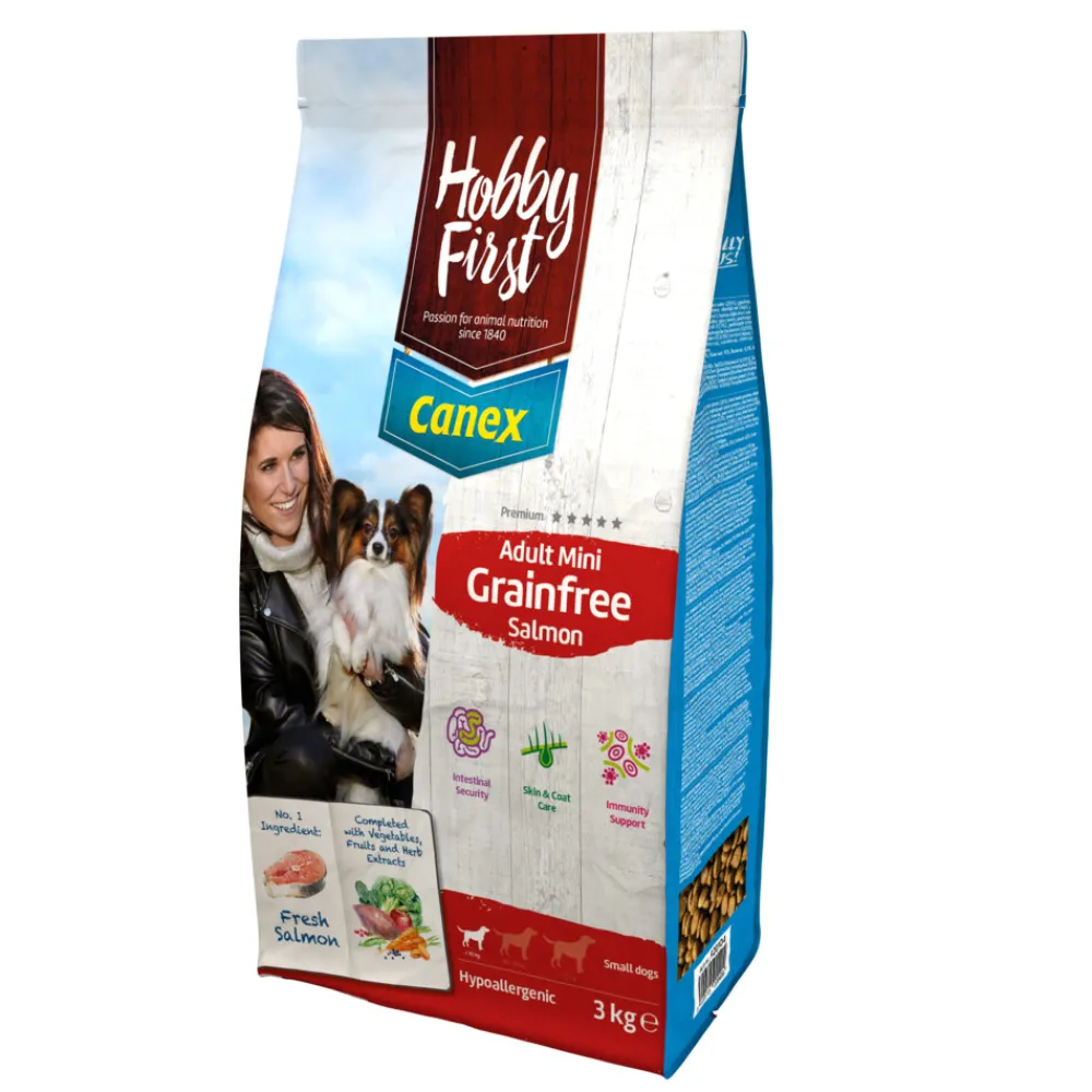 Adult Hondenvoer Salmon Mini Grainfree 3 kg^HobbyFirst Canex Sale