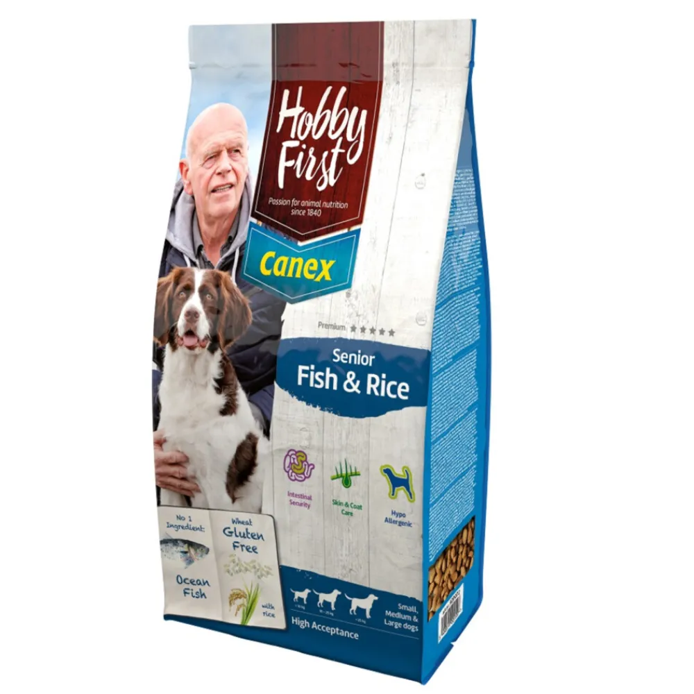 Senior Vis & Rijst 12 kg^HobbyFirst Canex