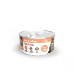 Best Blik Zachte Filets Tonijn & Zalm 70 gr Kattenvoer