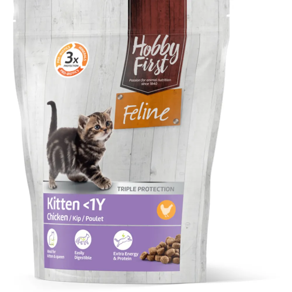 Kitten < 1 jaar 800 gr^HobbyFirst Feline Discount