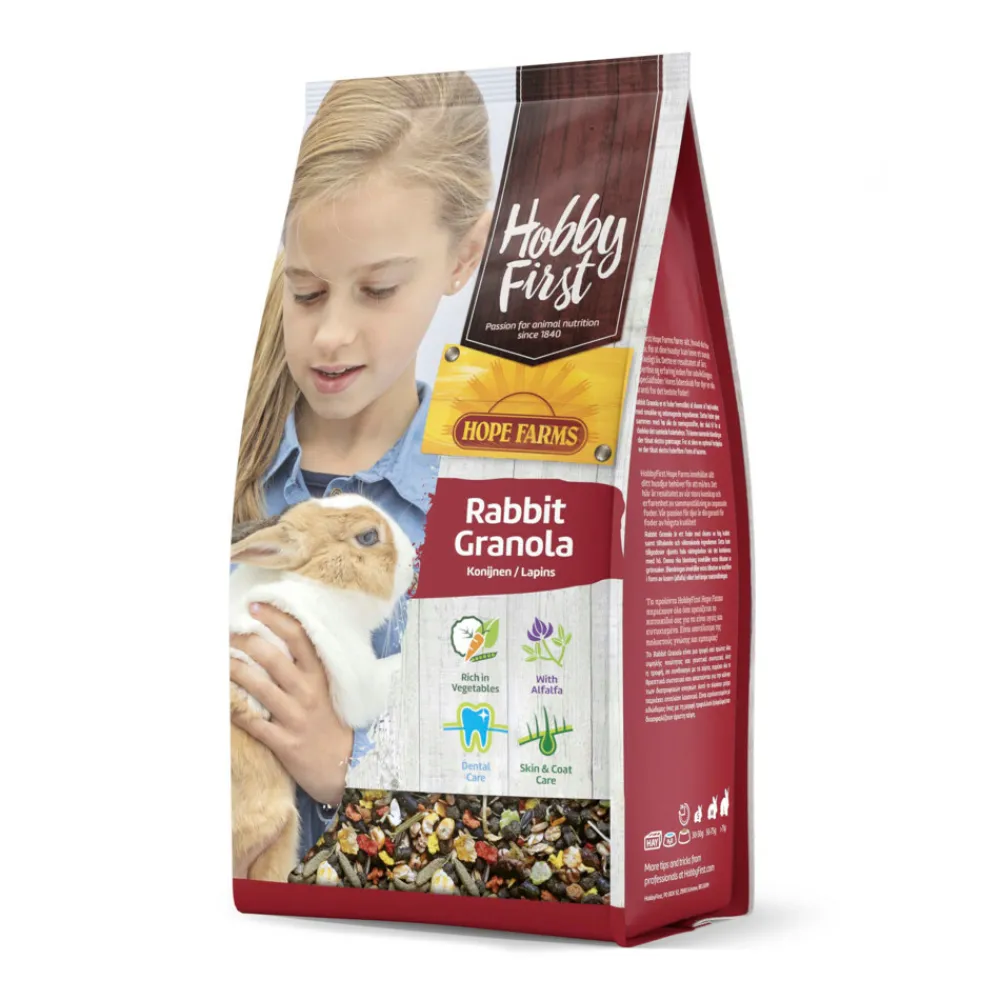 Outlet Konijn Granola 2 kg Droogvoer & Zaden