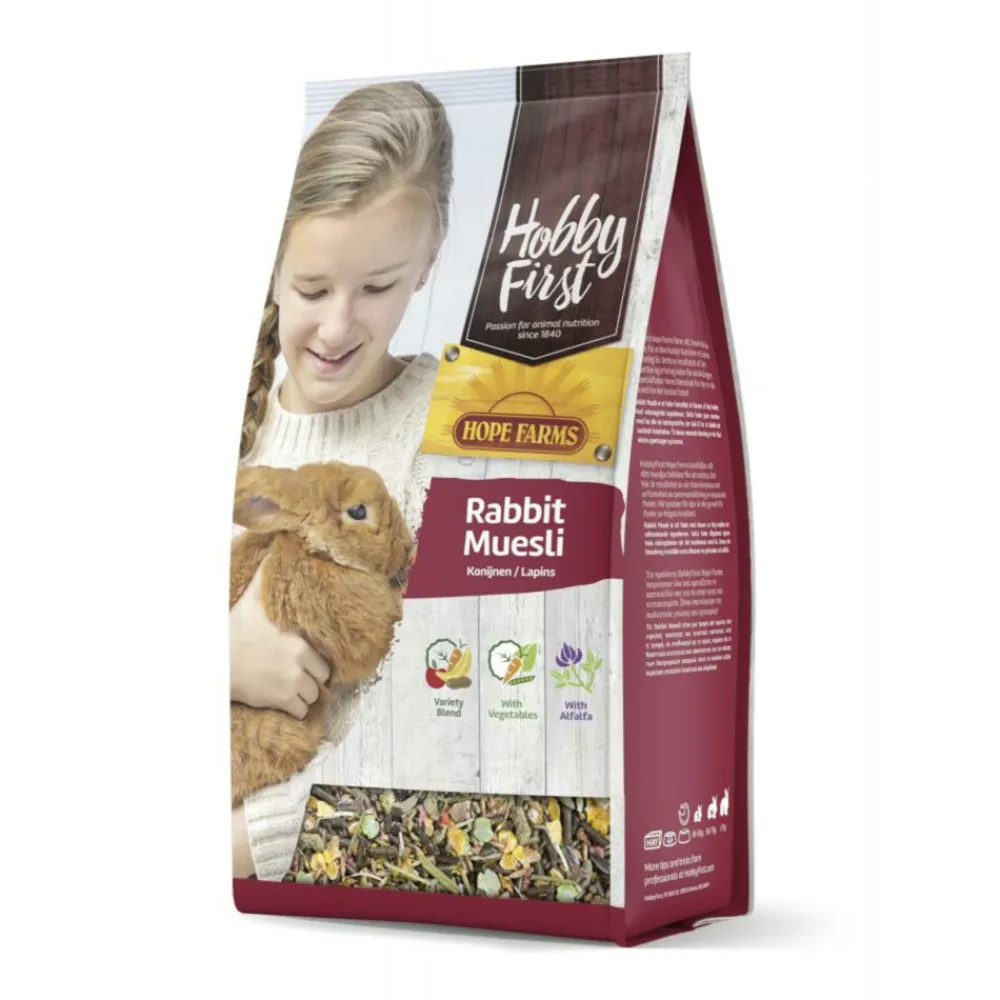 Outlet Konijn Muesli 2,5 kg Droogvoer & Zaden
