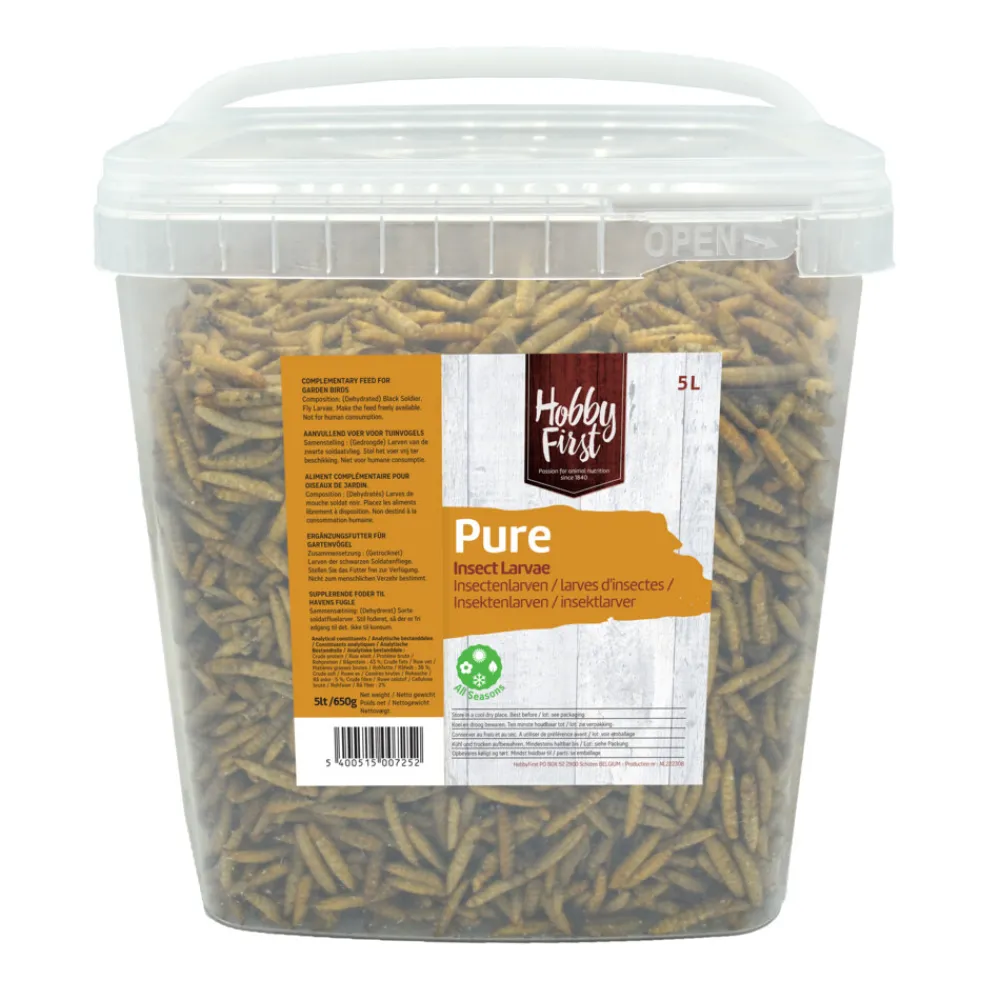 Hot Insectenlarven 650 gr Vogels En Tuindieren