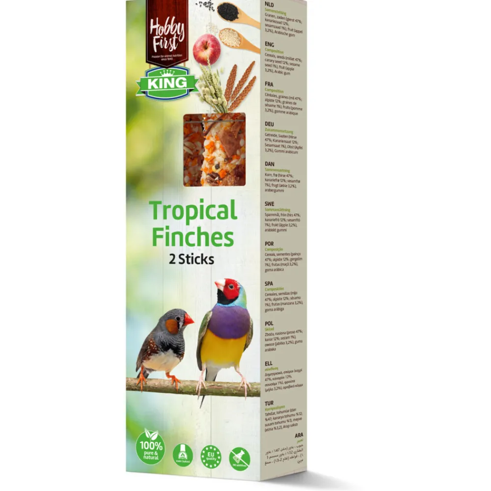 Best King Sticks Exotische Vinken Seed 60 gr Snacks