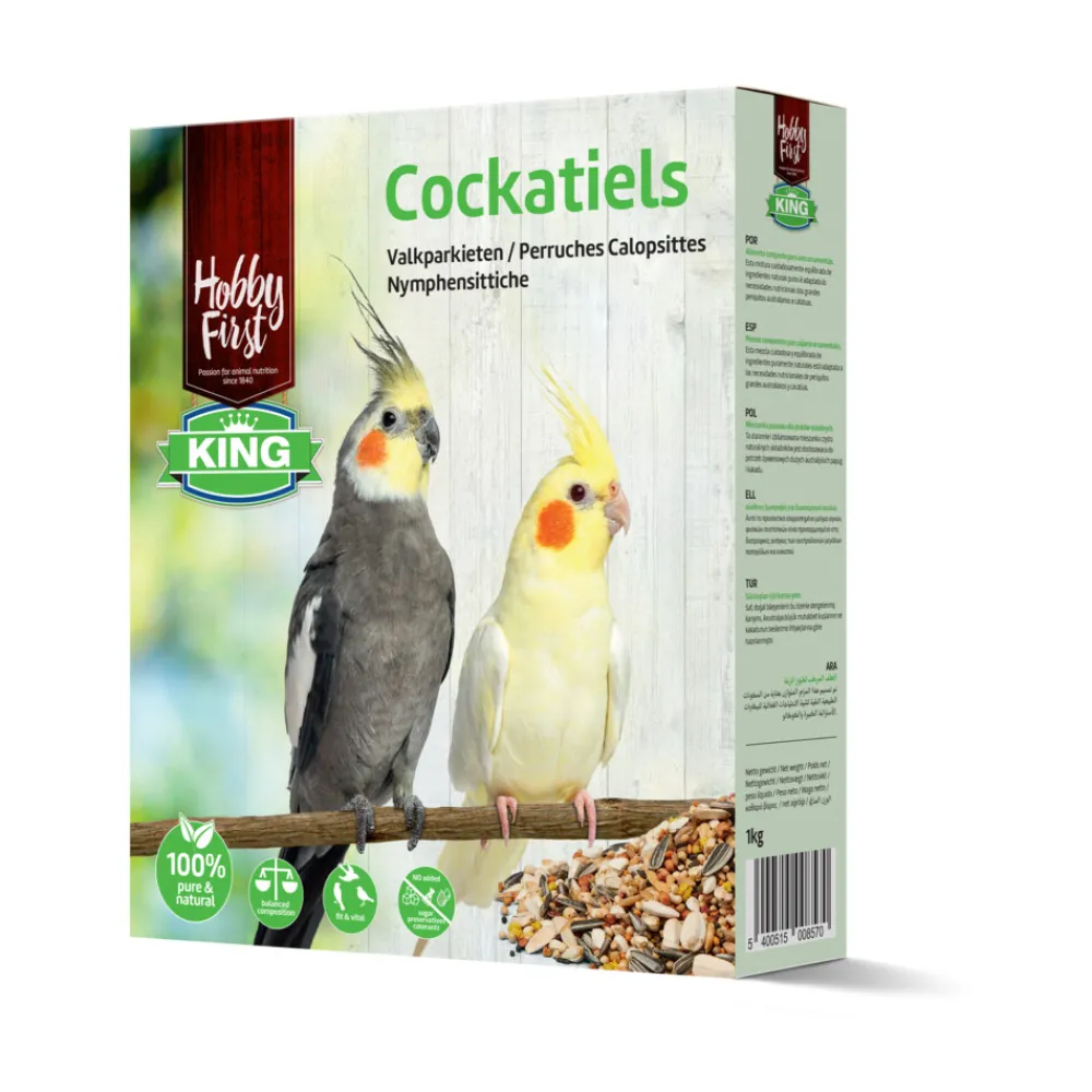Online King Valkparkieten 1 kg Droogvoer & Zaden