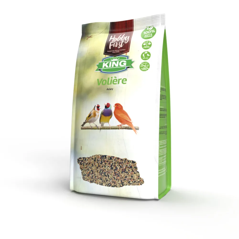 Droogvoer & Zaden<HobbyFirst King Voliere 4 kg