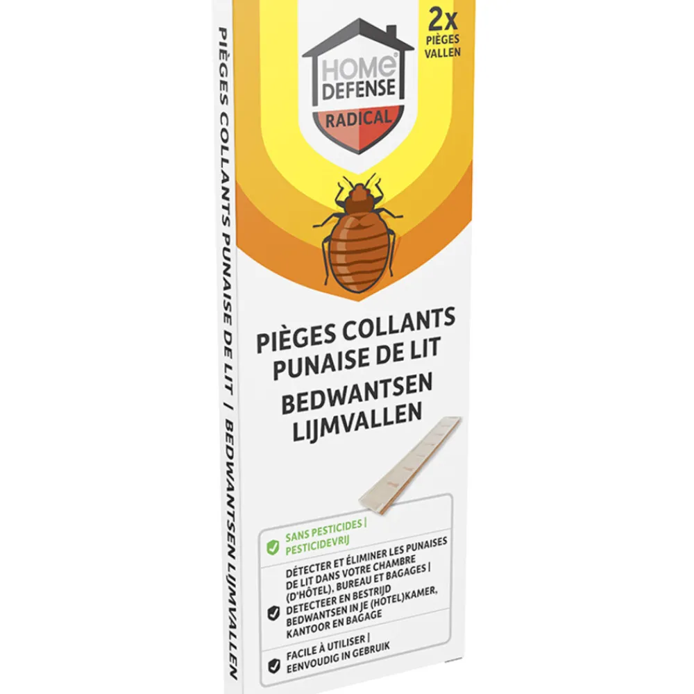 Bedwantsen Lijmvallen 2 stuks^Home Defense Hot