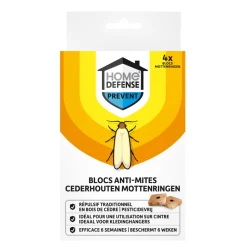 Sale Kledingmotten Ringen 4 stuks Ongediertebestrijding