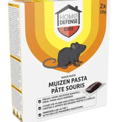 Outlet Muizen Pasta Alfachloralose Kant-en-Klare Lokdoos Magik Paste 2 stuks Ongediertebestrijding