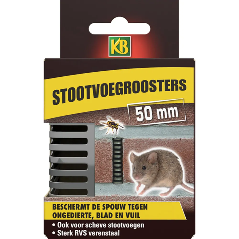 Ongediertebestrijding<Home Defense Stootvoegrooster 50 mm 10 stuks