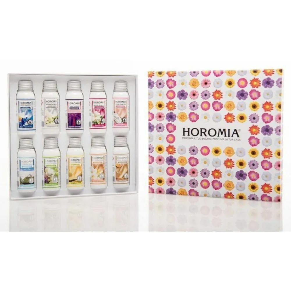 Wasverzachter<Horomia Wasparfum Proefpakket 10 stuks