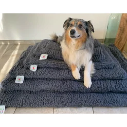 Manden & Dekens<HuggleHounds Hondenmat Grijs XL 75 x 123 cm