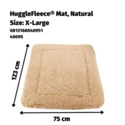 Online Hondenmat Natural XL 75 x 123 cm Manden & Dekens