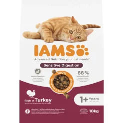 Cat adult Sensitive Digestion Turkey 10 kg Kattenvoer
