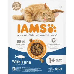 Kattenvoer<IAMS Cat Adult Tuna 800 gr