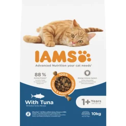 Kattenvoer<IAMS Cat Adult Tuna 10 kg
