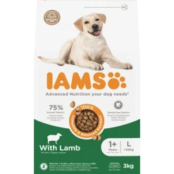 Hondenvoer<IAMS Dog Adult Large Lam 3 kg