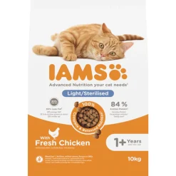 Kat Adult Sterilised - Overweight Kip 10 kg^IAMS Hot