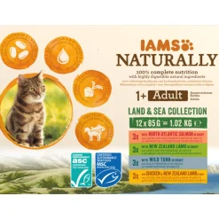 Naturally Kat Adult Land - Sea Collection 12 x 85 gr^IAMS Online