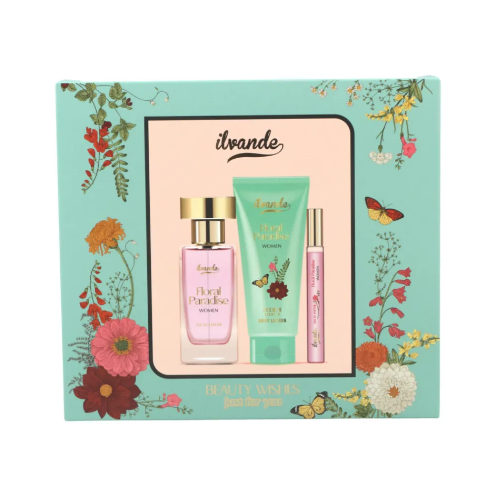 Hot Geschenkset Floral Paradise 1 set Geschenksets