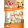 Snacks<8in1 Delights Bone XS 21 stuks