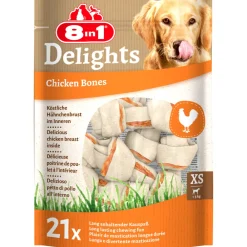 Snacks<8in1 Delights Bone XS 21 stuks