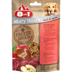 Snacks<8in1 Meaty Treats Eend en Appel 50 gr