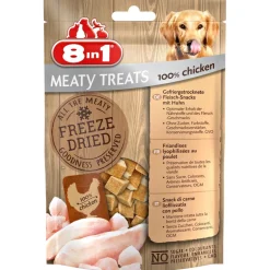Snacks<8in1 Meaty Treats Kip 50 gr
