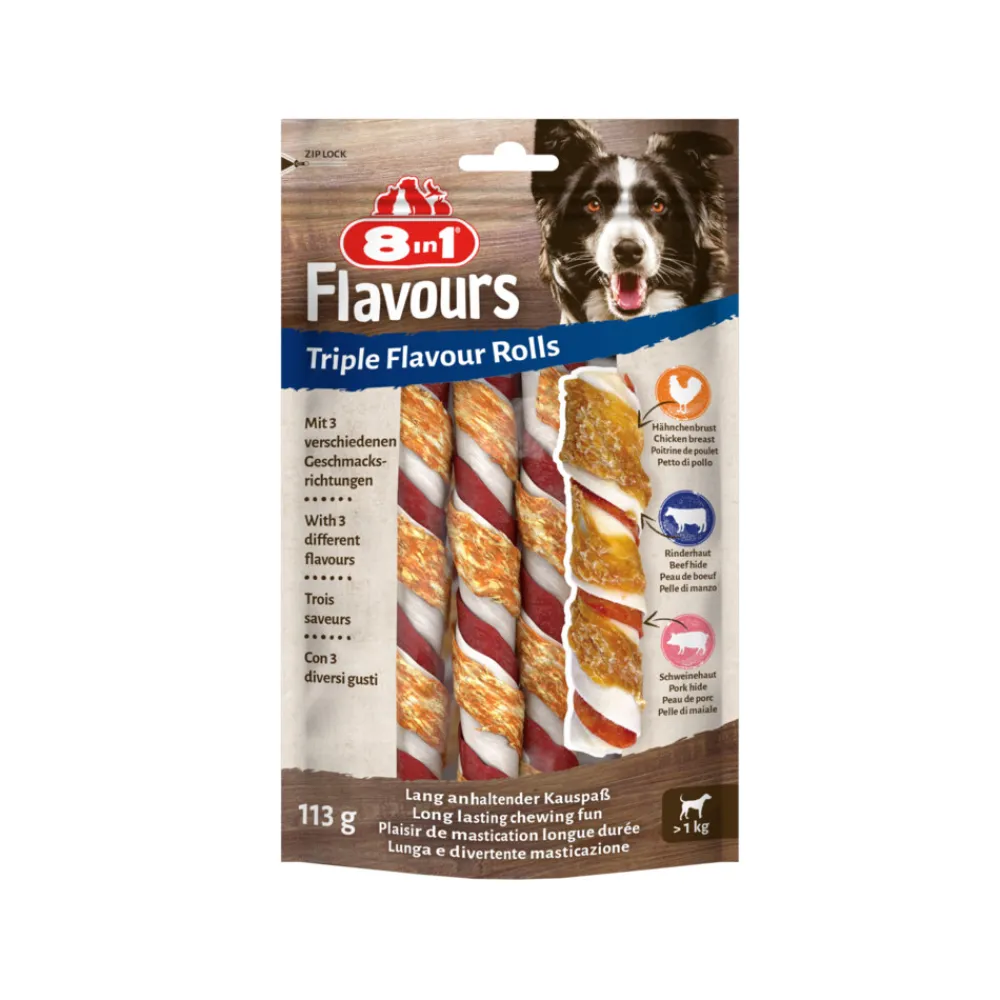 Triple Flavour Rolls 3 stuks^8in1 Online