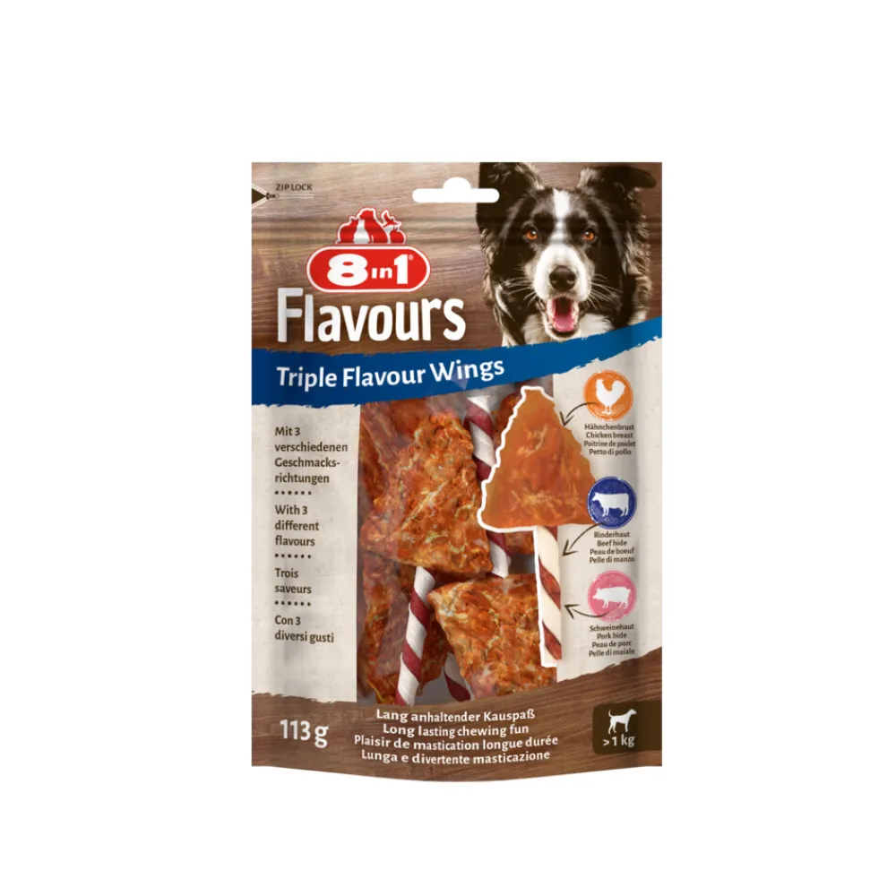 New Triple Flavour Wings 6 stuks Snacks