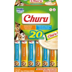 Churu Puree Hondensnack Multipack Chicken & Cheese 20 x 14 gr^Inaba Sale