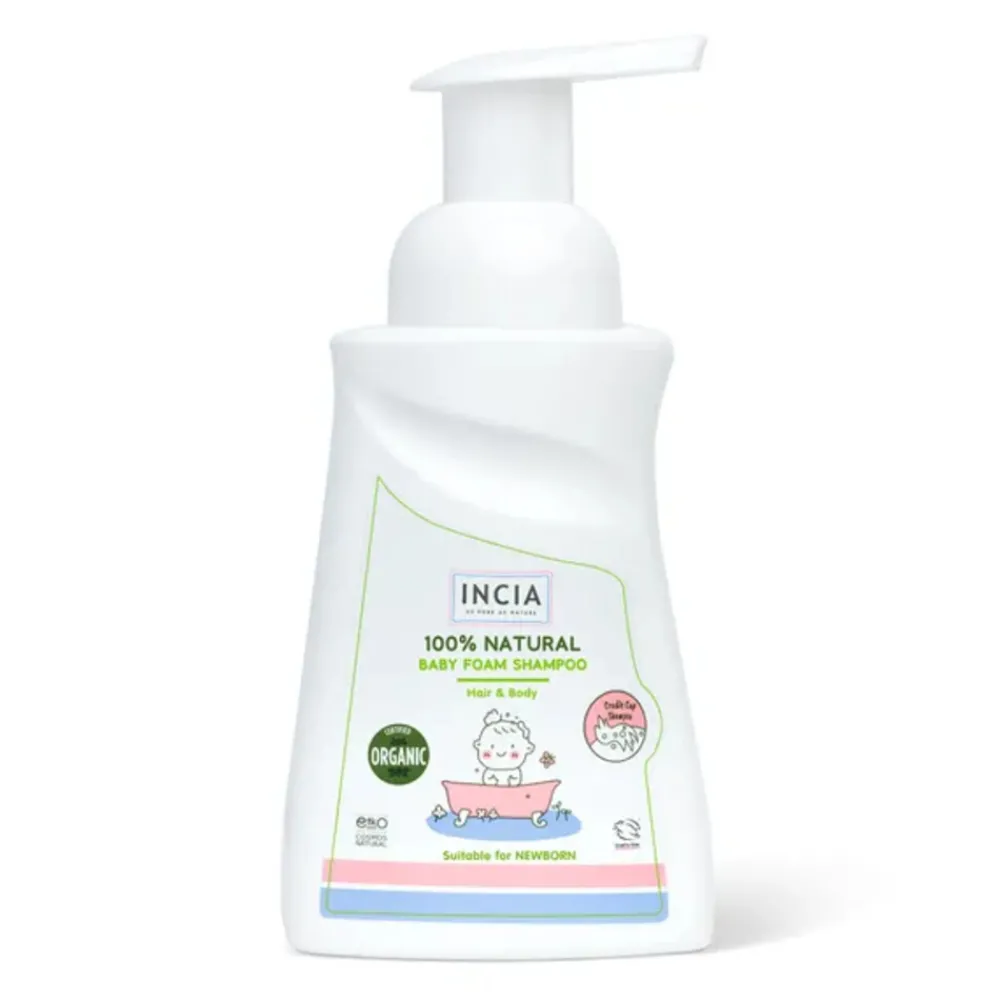 100% Natuurlijke Baby Shampoo Schuim Hair & Body 200 ml^INCIA Hot