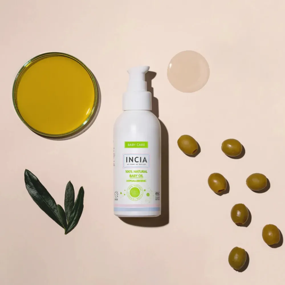 Lichaamsverzorging<INCIA 100% Natuurlijke Babyolie 110 ml