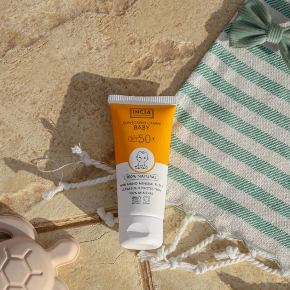 Clearance 100% Natuurlijke Zonnebrandcrème Baby SPF 50+ 50 ml Zonnebrand|Lichaamsverzorging