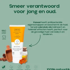 Clearance 100% Natuurlijke Zonnebrandcrème Baby SPF 50+ 50 ml Zonnebrand|Lichaamsverzorging