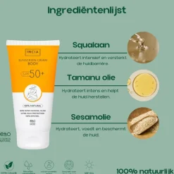 Zonbescherming<INCIA Zonnebrand Lichaam SPF 50+ 150 ml