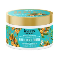 Naturals Brilliant Shine Argan Haarmasker 300 ml^Inecto Sale