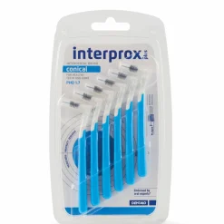 Flossen & Ragen<Interprox Ragers Plus Conical Blauw PHD 1.7 6 stuks