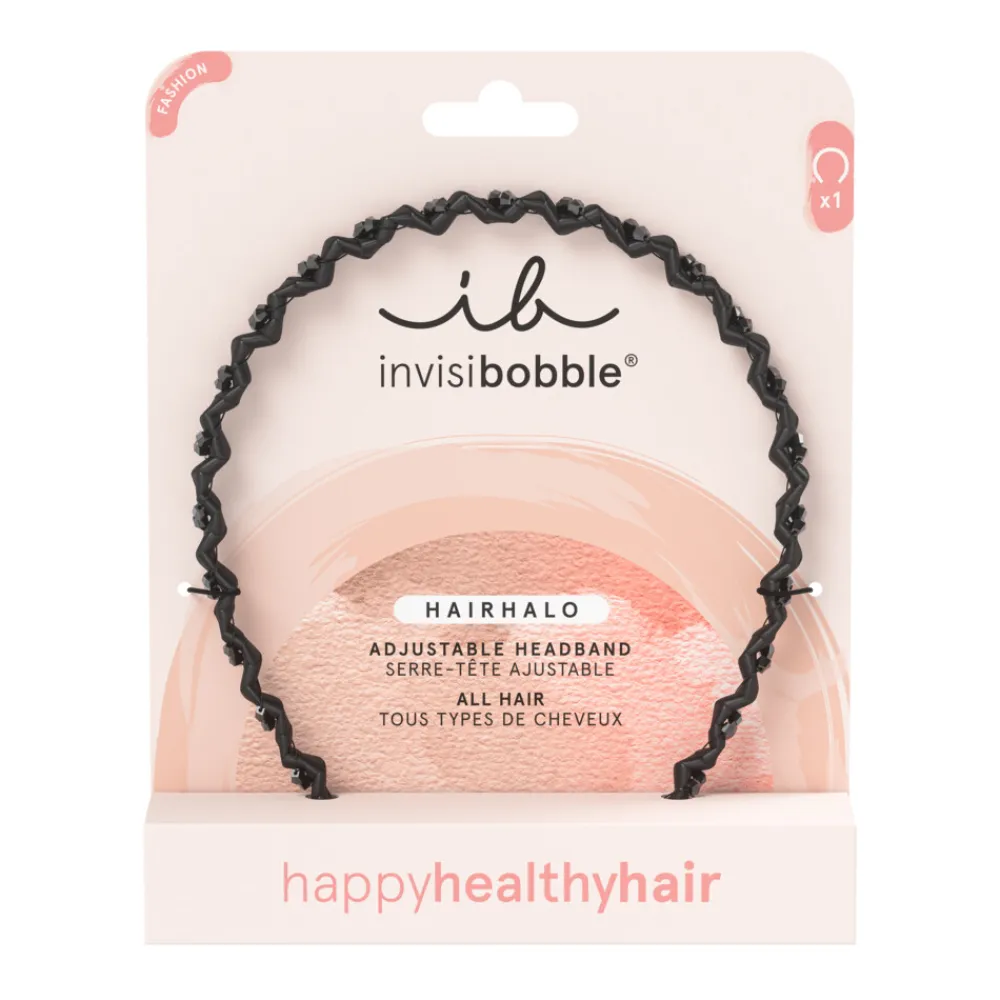 Hairhalo Black Sparkle^Invisibobble Best