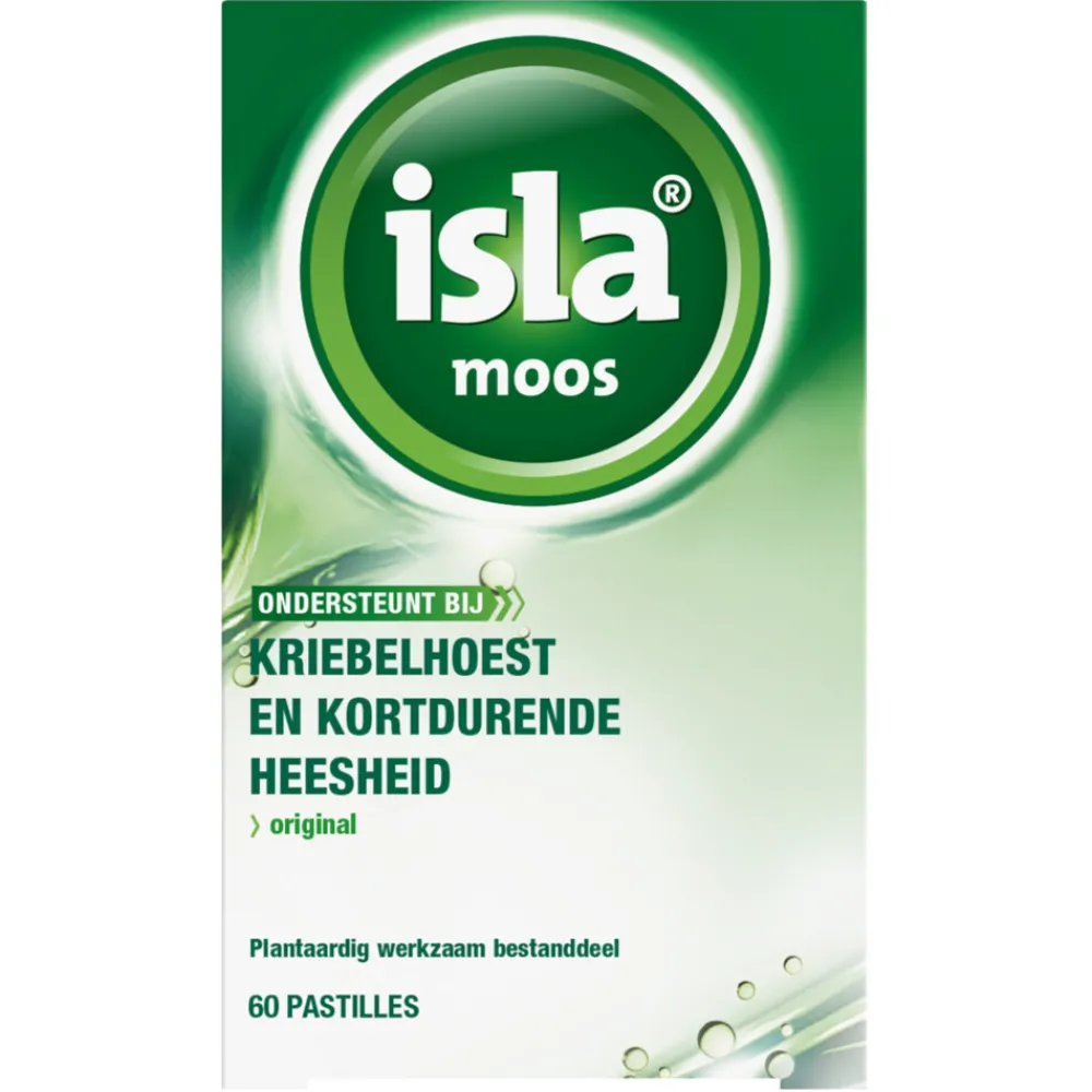 Luchtwegen & Keel<Isla Moos 60 stuks