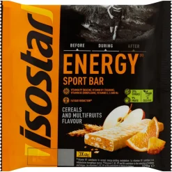 Sportvoeding & Drank<Isostar High Energy Sportreep Multifruits 3 x 40 gr
