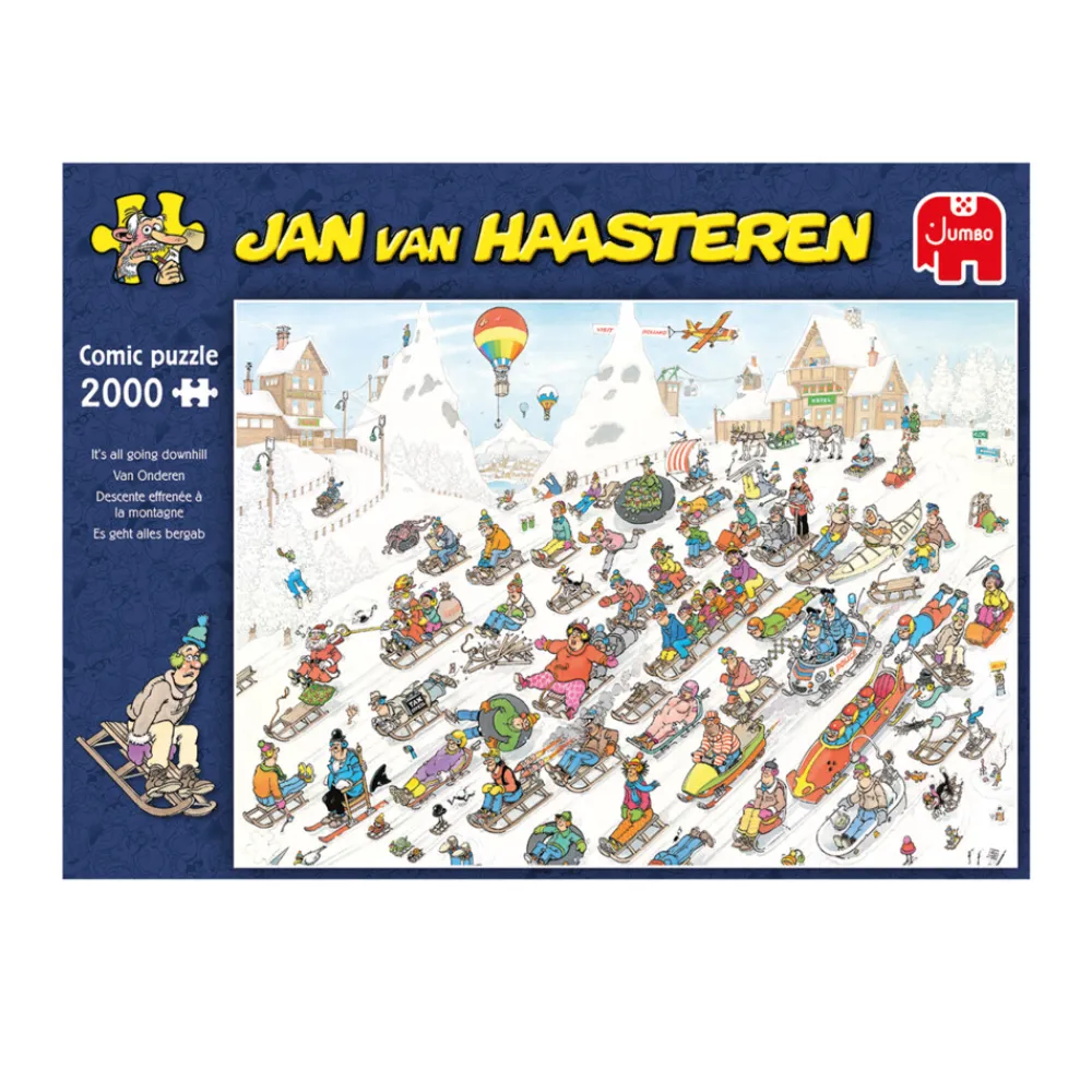 Puzzel Van Onderen! 2000 Stukjes^Jan Van Haasteren Outlet