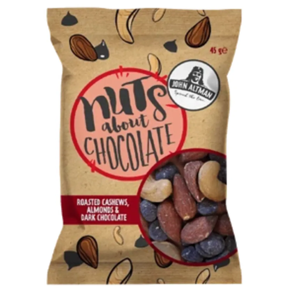 Noten Mix & Chocolade Druppels 45 gr^John Altman New