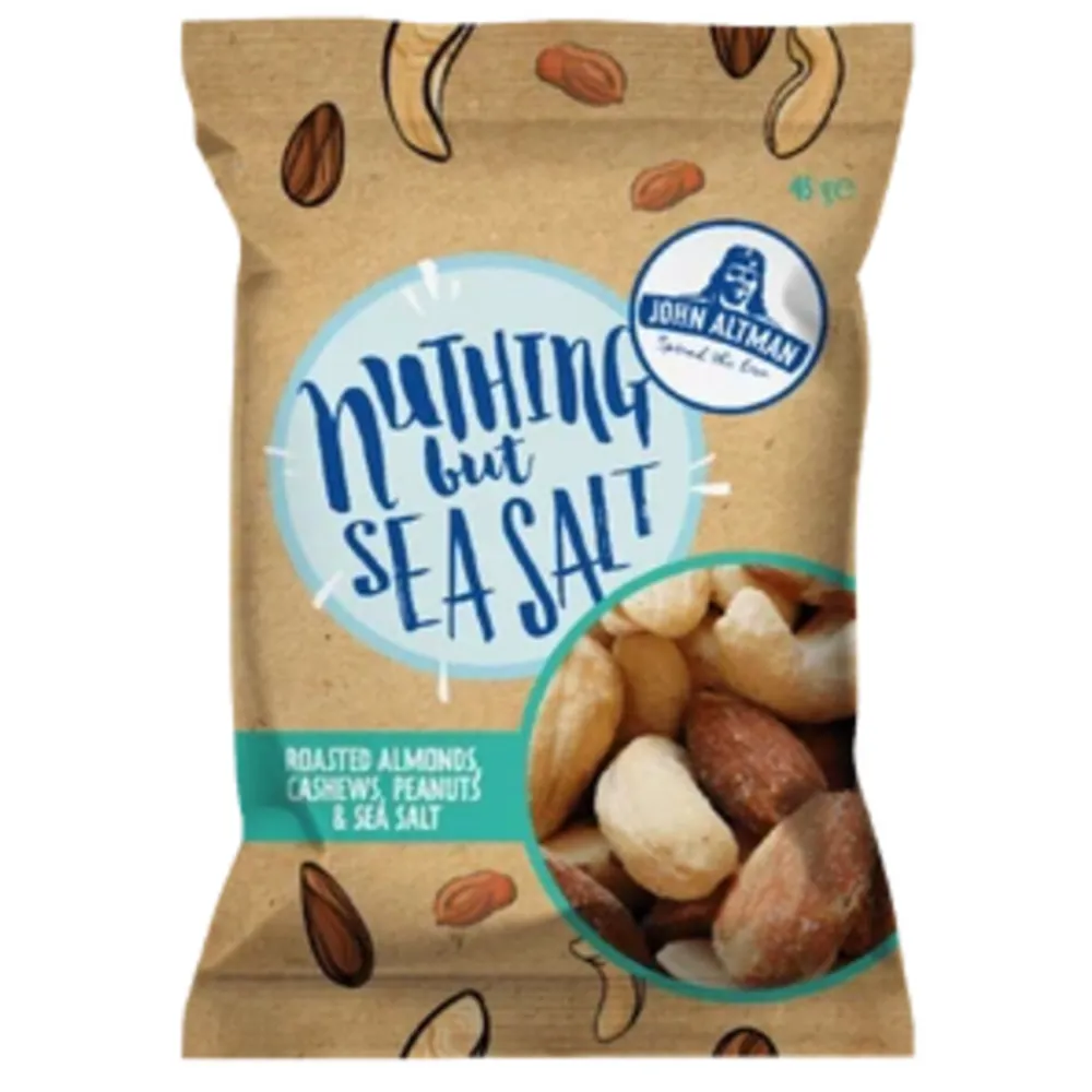 Noten<John Altman Noten Mix Zeezout 45 gr